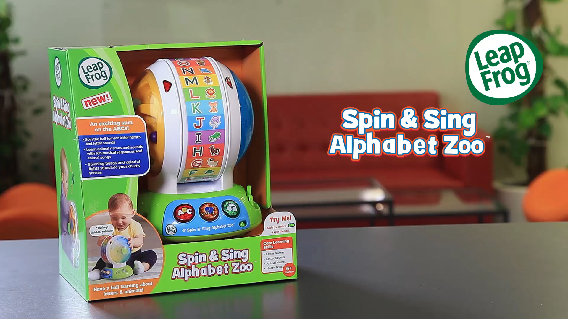 LeapFrog Spin & Sing Alphabet Zoo
