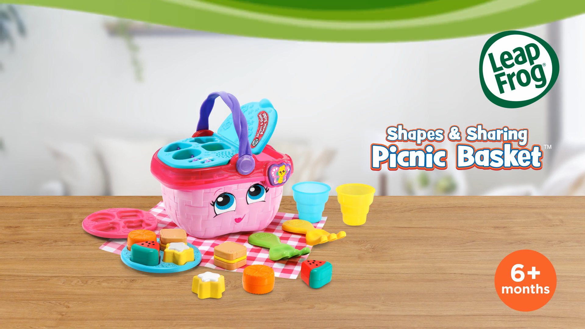 LeapFrog Shapes & Sharing Picnic Basket (Refresh)