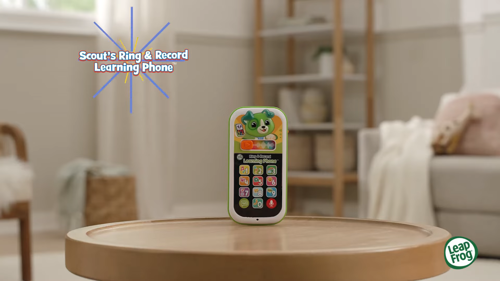 LeapFrog Scout's Ring & Record Learning Phone