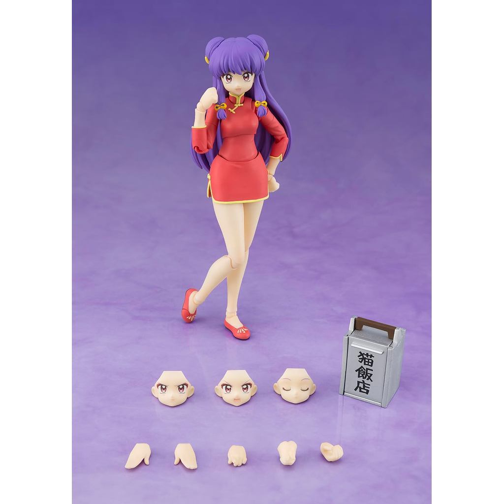 TAMASHII NATIONS S.H.Figuarts Ranma 1/2 Shampoo, approximately 130mm, PVC & ABS painted action figu