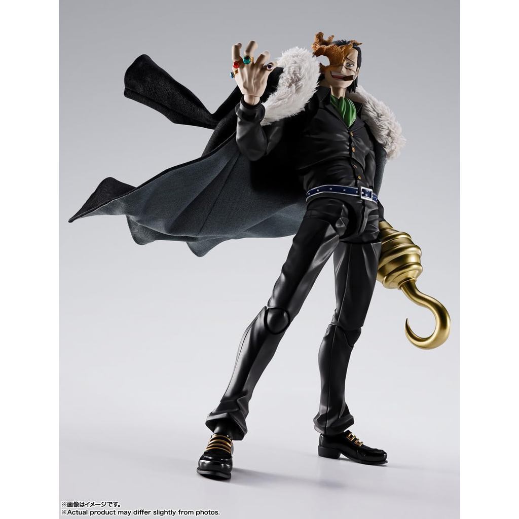 TAMASHII NATIONS S.H.Figuarts ONE PIECE Sir Crocodile -Marineford Summit Battle- Approx. 180mm PVC 