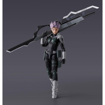 TAMASHII NATIONS S.H.Figuarts Kaiju No. 8 Narumi Gen, approximately 145mm, PVC & ABS painted action