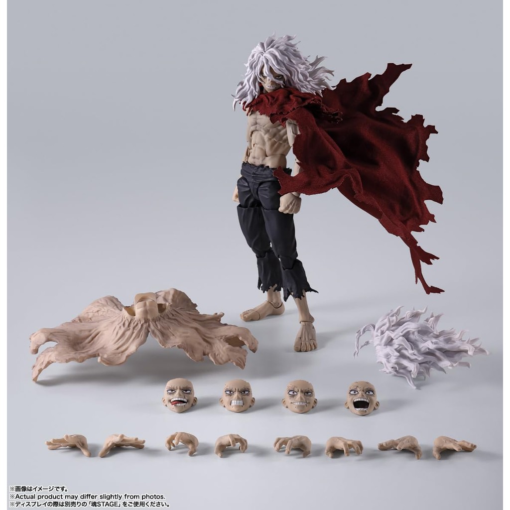 TAMASHII NATIONS S.H.Figuarts My Hero Academia Tomura Shigaraki, approximately 160mm, PVC, ABS, and
