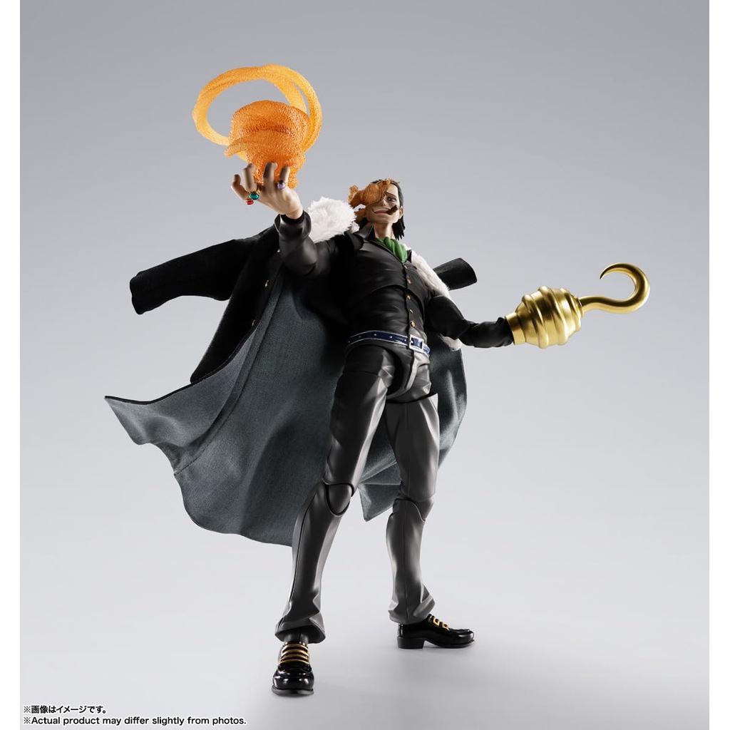 TAMASHII NATIONS S.H.Figuarts ONE PIECE Sir Crocodile -Marineford Summit Battle- Approx. 180mm PVC 