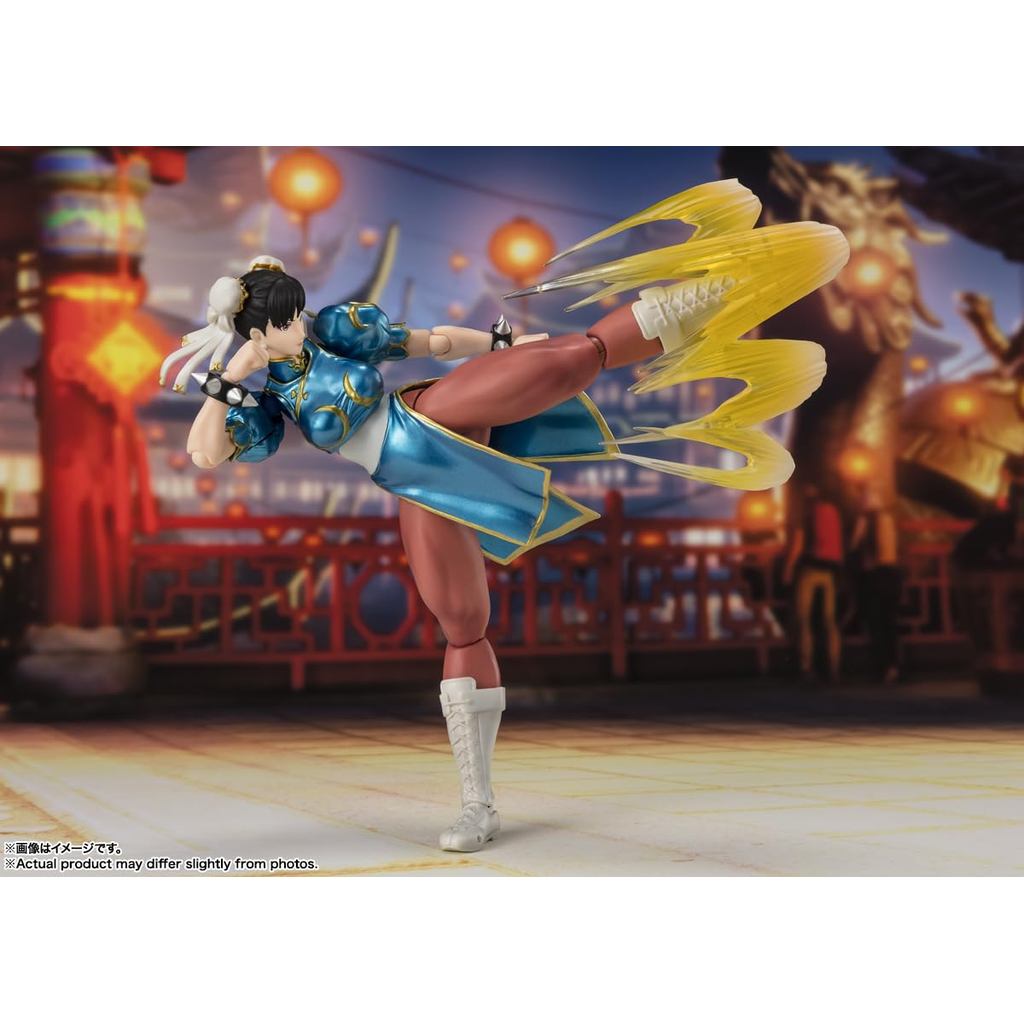 TAMASHII NATIONS S.H.Figuarts Street Fighter Chun-Li -Outfit 2- Approx. 150mm PVC & ABS Painted Mov