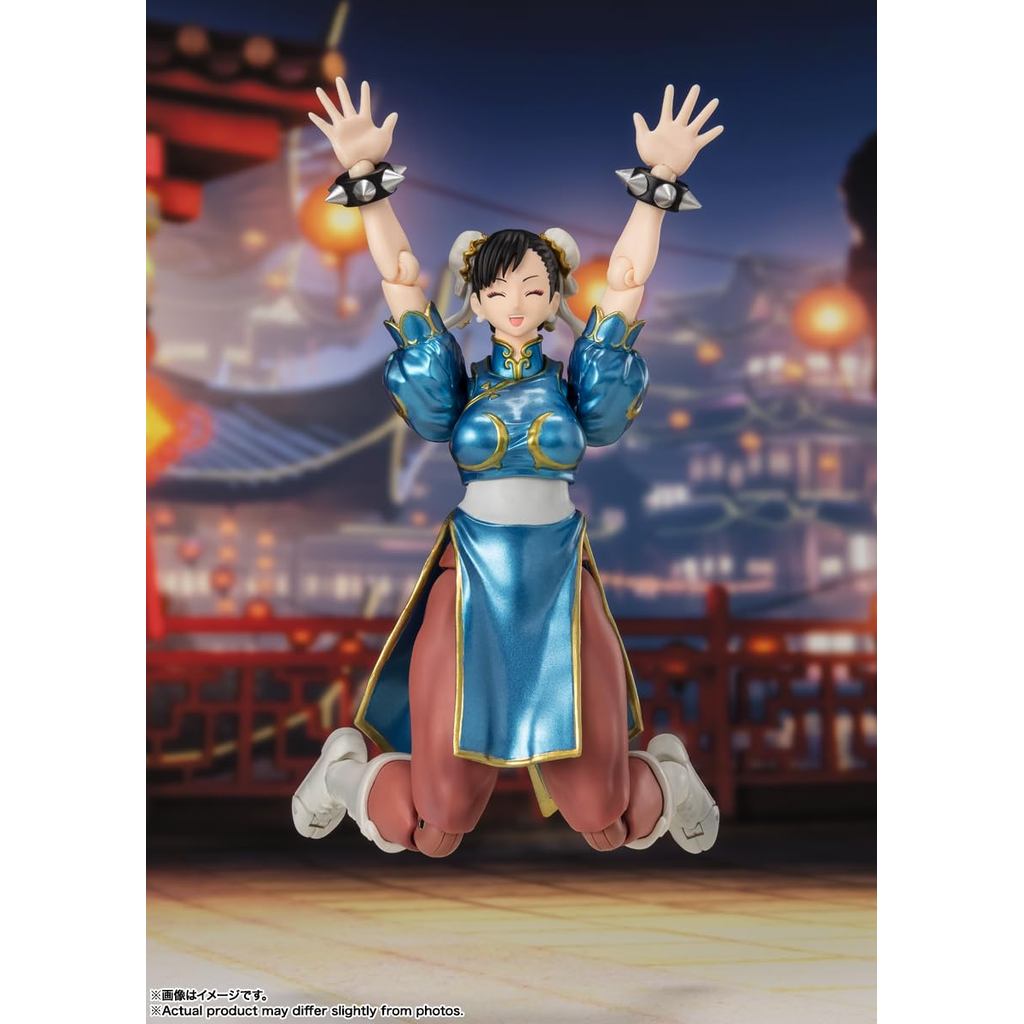 TAMASHII NATIONS S.H.Figuarts Street Fighter Chun-Li -Outfit 2- Approx. 150mm PVC & ABS Painted Mov