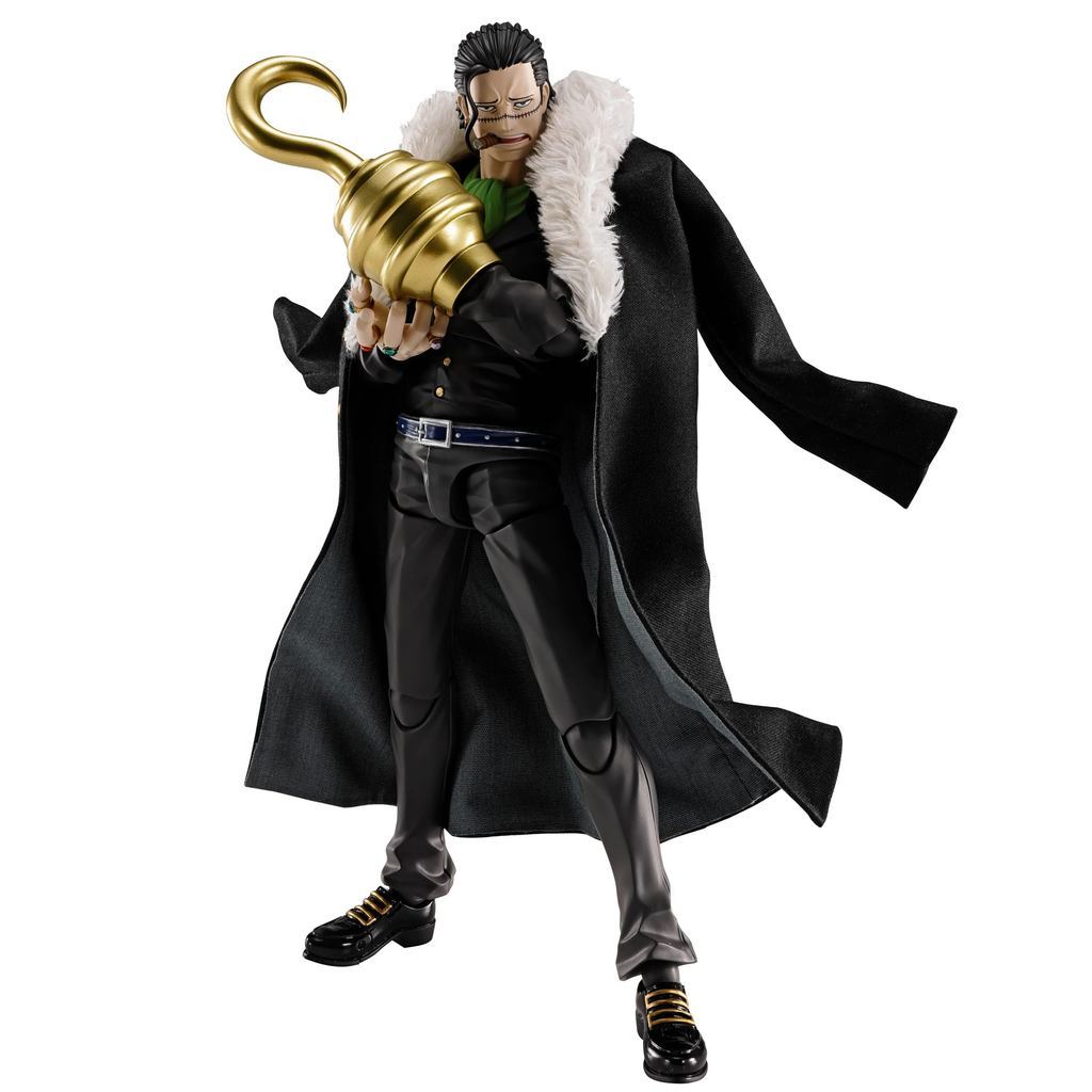 TAMASHII NATIONS S.H.Figuarts ONE PIECE Sir Crocodile -Marineford Summit Battle- Approx. 180mm PVC