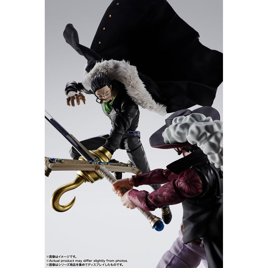 TAMASHII NATIONS S.H.Figuarts ONE PIECE Sir Crocodile -Marineford Summit Battle- Approx. 180mm PVC 