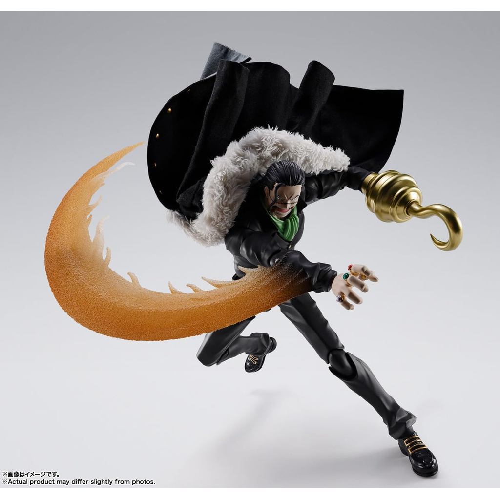 TAMASHII NATIONS S.H.Figuarts ONE PIECE Sir Crocodile -Marineford Summit Battle- Approx. 180mm PVC 