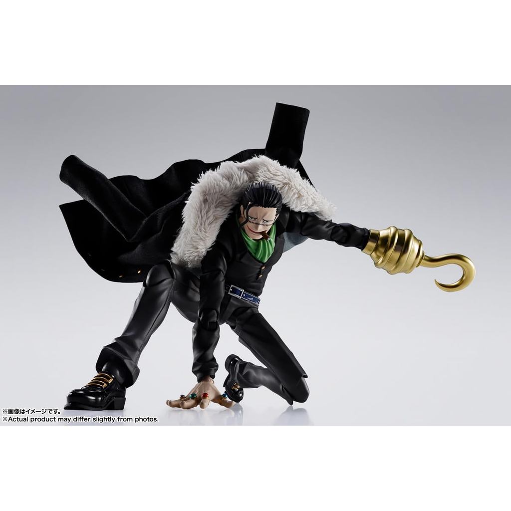 TAMASHII NATIONS S.H.Figuarts ONE PIECE Sir Crocodile -Marineford Summit Battle- Approx. 180mm PVC 