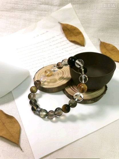 Zodiac Ox · Yin Earth Blessing-Gathering Crystal Bracelet - Exclusive to Steady Destiny for Auspiciousness and Blessing Accumulation, Natural Crystal Bracelet