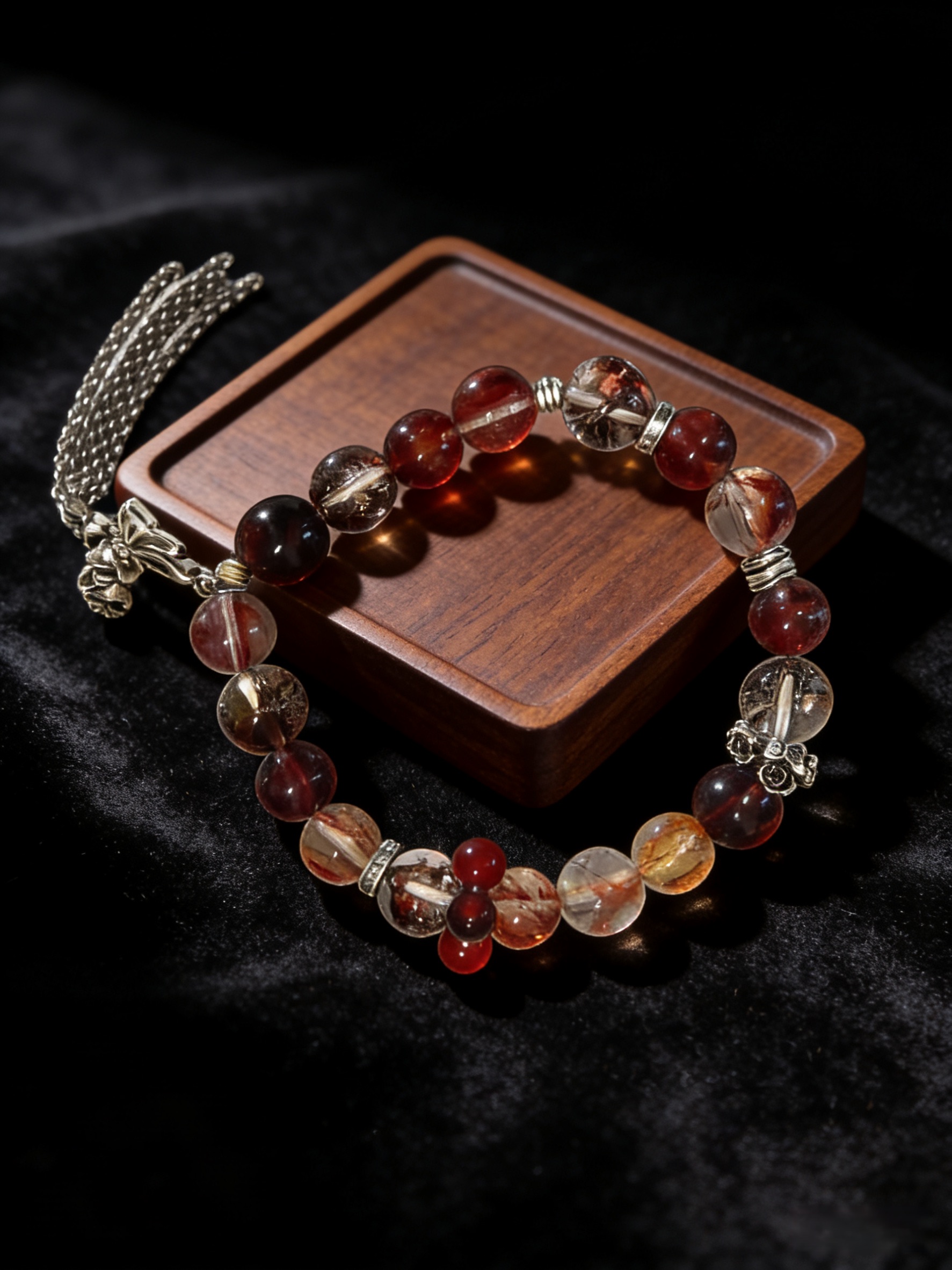 Five Elements Fire · Chi Yao Radiant Crystal Bracelet (Bright Blessing Style)