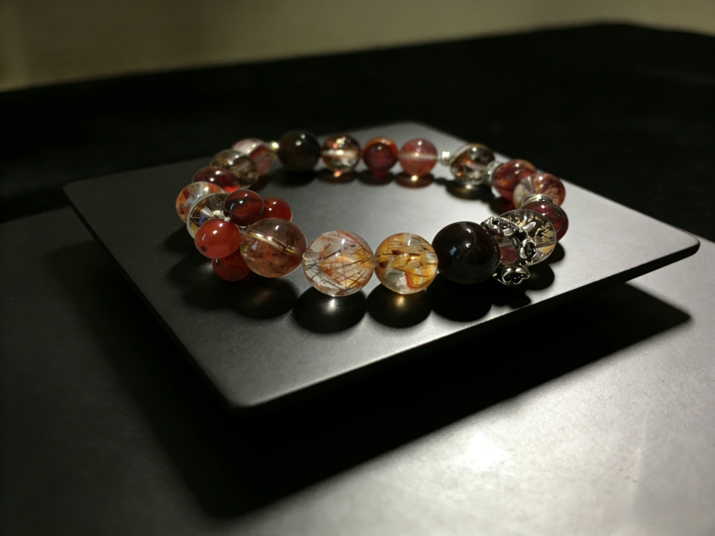 Five Elements Fire · Chi Yao Radiant Crystal Bracelet (Bright Blessing Style)