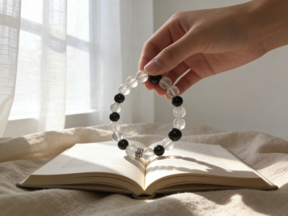 Zodiac Rat・Spiritual Energy-Boosting Crystal Bracelet - Exclusive to Yang Water Destiny for Energy Gathering and Wealth Attraction, Natural Crystal Bracelet