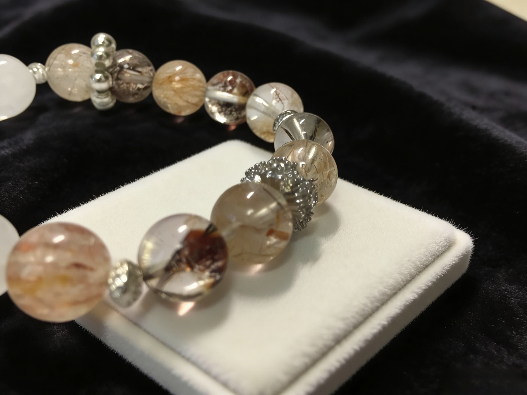 Yao Guang Five Elements Gold Element Crystal Bracelet