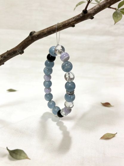 Zodiac Pig・Yin Water Spirit-Gathering Crystal Bracelet - Exclusive to Blessed Destiny for Moisturizing and Blessing Gathering, Natural Crystal Bracelet