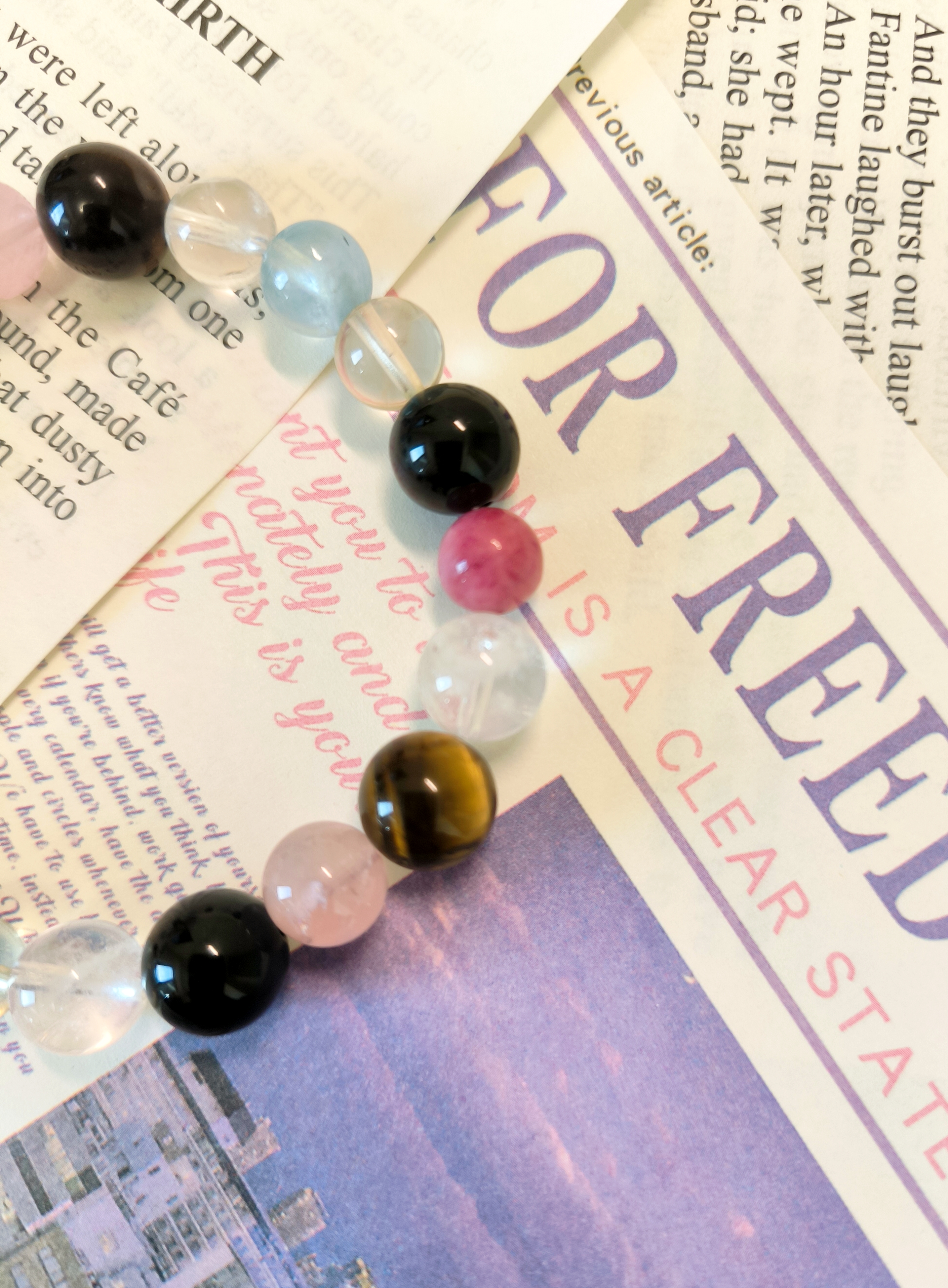 Summer Spectrum · Colorful Multi-Gem Bracelet