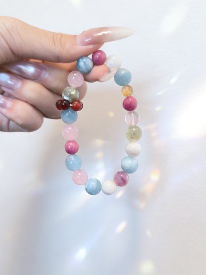 Summer Candy · Pastel Multi-Gem Bracelet