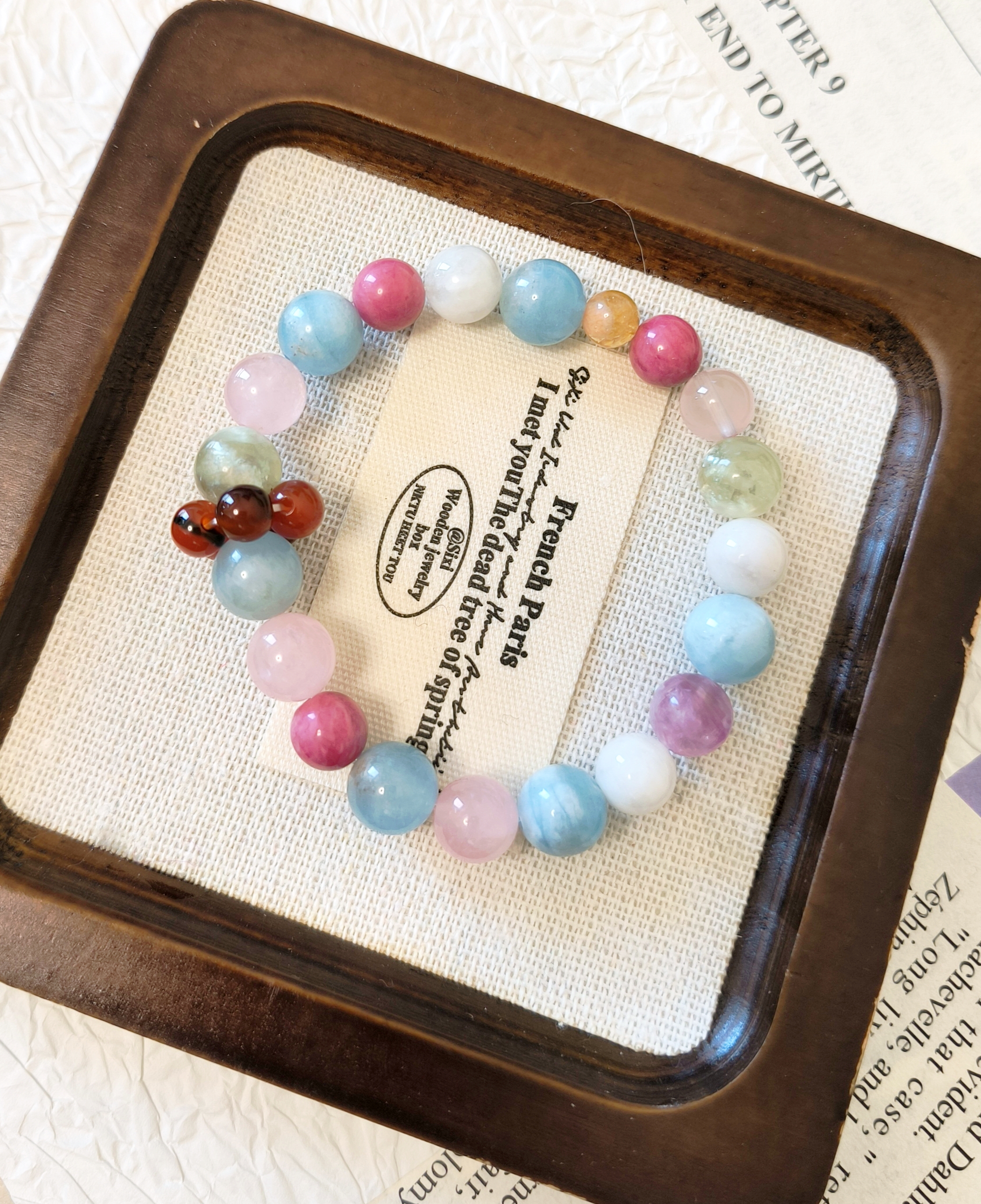 Summer Candy · Pastel Multi-Gem Bracelet