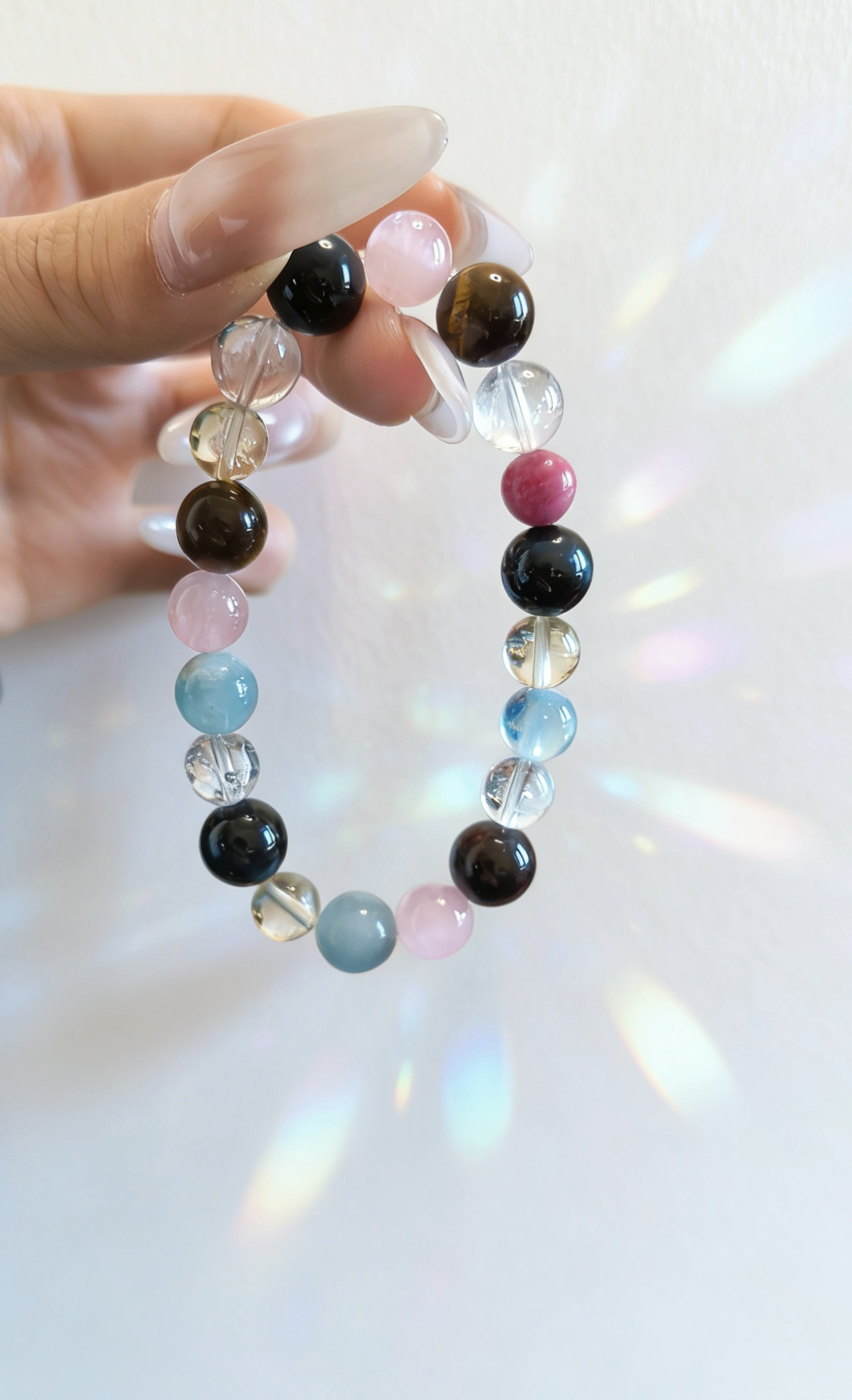 Summer Spectrum · Colorful Multi-Gem Bracelet