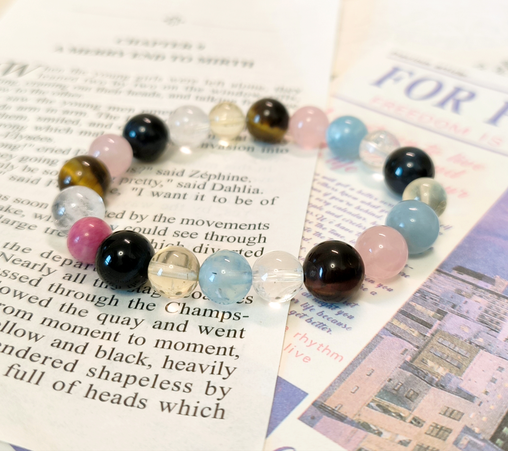 Summer Spectrum · Colorful Multi-Gem Bracelet