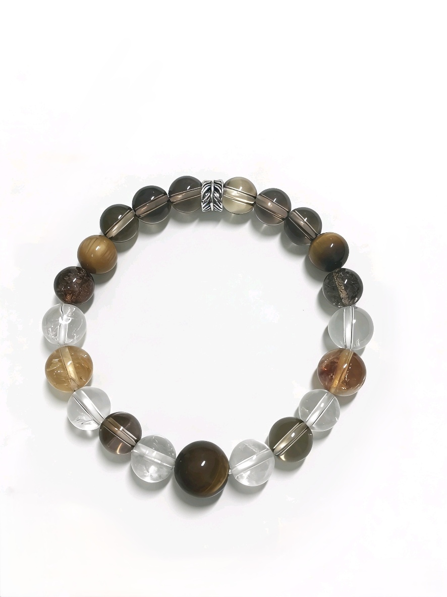 Zodiac Ox · Yin Earth Blessing-Gathering Crystal Bracelet - Exclusive to Steady Destiny for Auspiciousness and Blessing Accumulation, Natural Crystal Bracelet