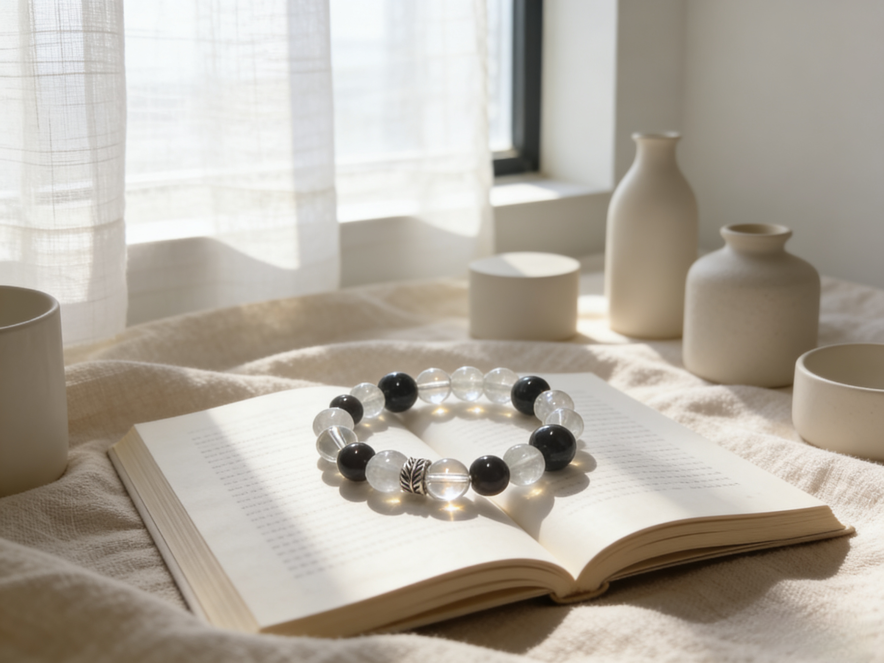 Zodiac Rat・Spiritual Energy-Boosting Crystal Bracelet - Exclusive to Yang Water Destiny for Energy Gathering and Wealth Attraction, Natural Crystal Bracelet