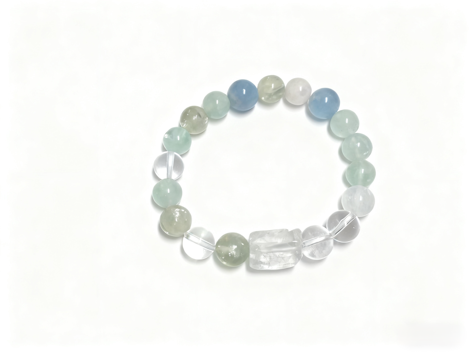 Zodiac Rabbit・Yin Wood Moisturizing & Spiritual Crystal Bracelet - Exclusive to Gentle Wisdom Destiny for Nourishment and Vitality, Natural Crystal Bracelet
