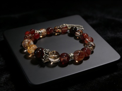 Five Elements Fire · Chi Yao Radiant Crystal Bracelet (Bright Blessing Style)
