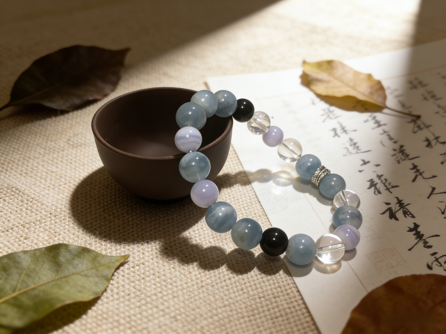 Zodiac Pig・Yin Water Spirit-Gathering Crystal Bracelet - Exclusive to Blessed Destiny for Moisturizing and Blessing Gathering, Natural Crystal Bracelet