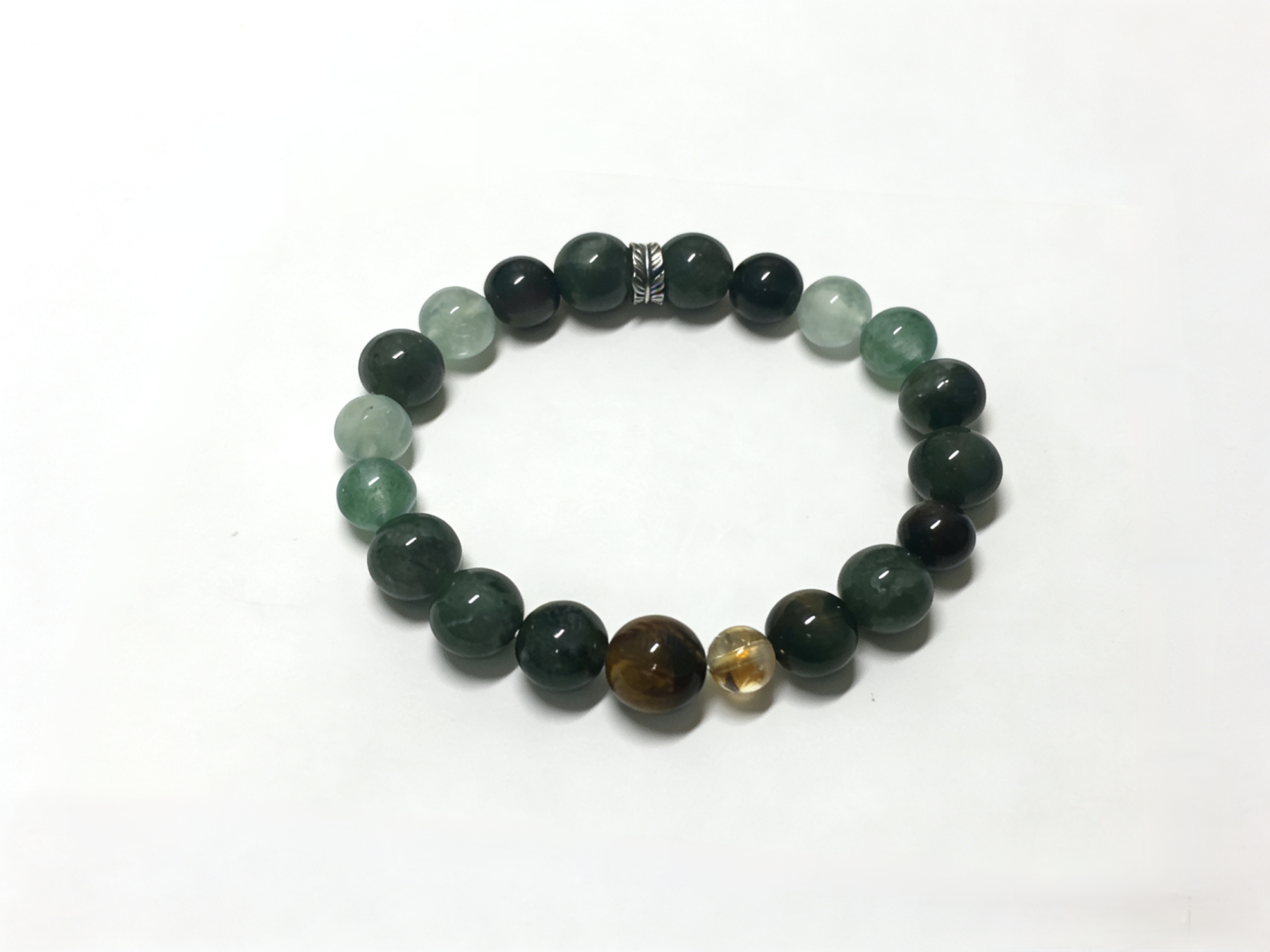 Zodiac Tiger・Yang Wood Luck-Enhancing Crystal Bracelet - Exclusive to Courageous Destiny for Five Elements Energy Gathering, Natural Crystal Bracelet