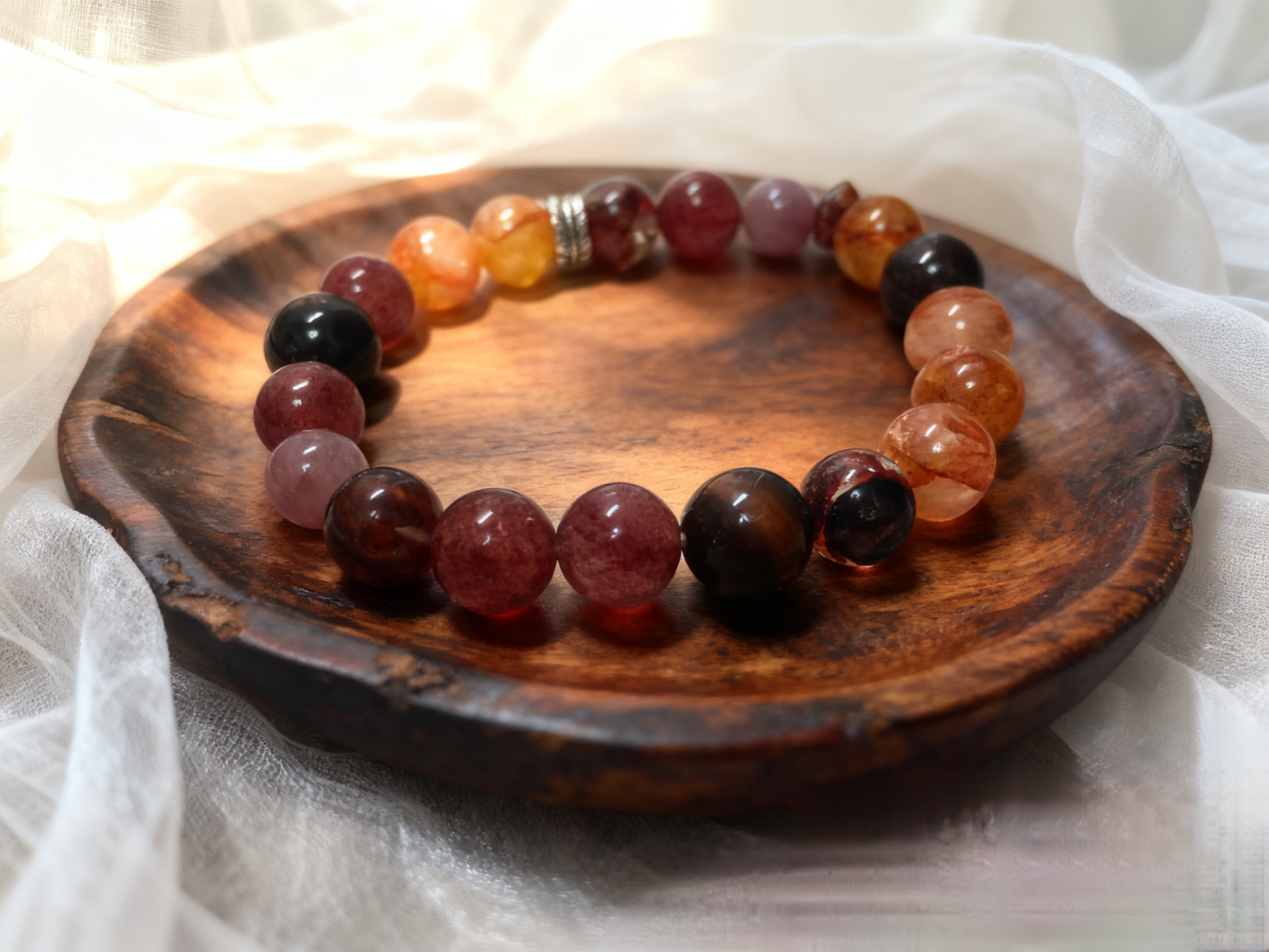 Zodiac Horse・Spiritual Crystal Bracelet - Exclusive to Leaping Destiny for Fortune Blessing, Natural Crystal Energy Bracelet