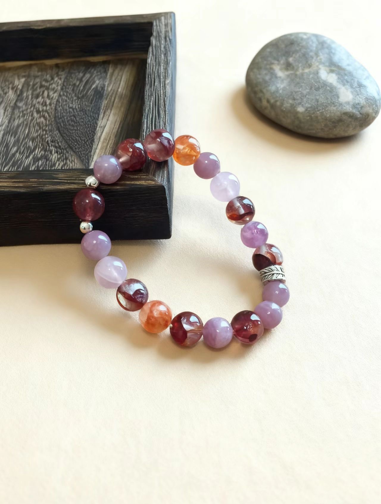 Zodiac Snake・Spiritual Energy-Boosting Crystal Bracelet - Exclusive to Yin Fire Destiny for Gentle Moisturizing and Energy Gathering, Natural Crystal Bracelet