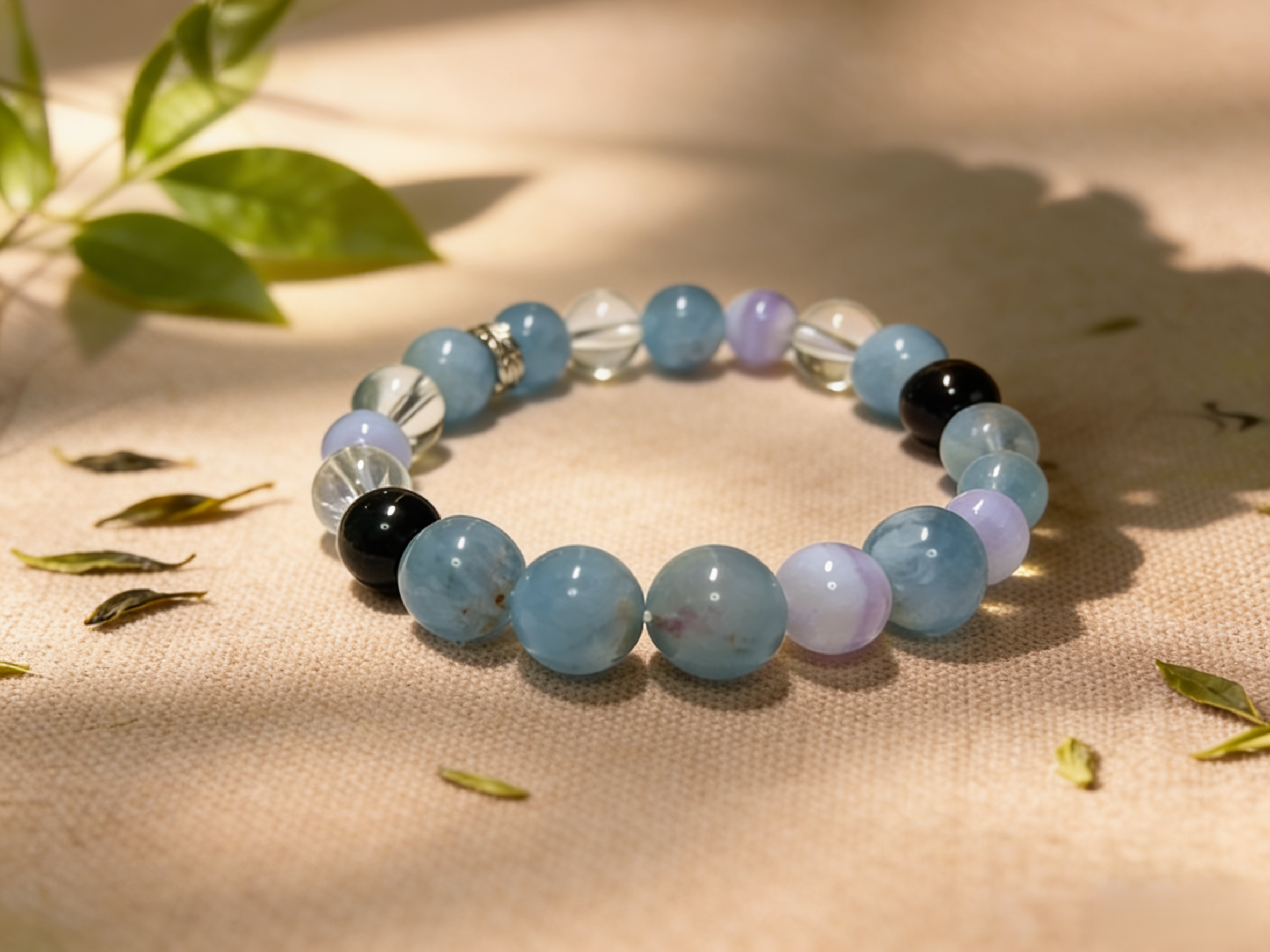 Zodiac Pig・Yin Water Spirit-Gathering Crystal Bracelet - Exclusive to Blessed Destiny for Moisturizing and Blessing Gathering, Natural Crystal Bracelet