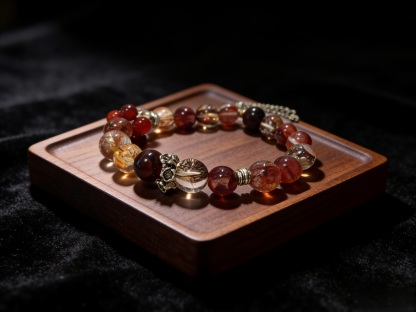 Five Elements Fire · Chi Yao Radiant Crystal Bracelet (Bright Blessing Style)