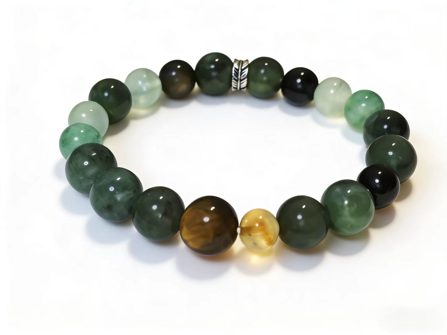 Zodiac Tiger・Yang Wood Luck-Enhancing Crystal Bracelet - Exclusive to Courageous Destiny for Five Elements Energy Gathering, Natural Crystal Bracelet