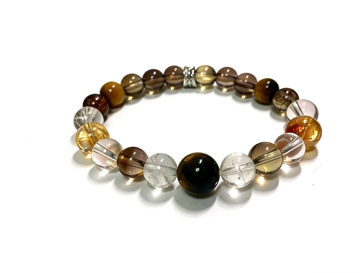 Zodiac Ox · Yin Earth Blessing-Gathering Crystal Bracelet - Exclusive to Steady Destiny for Auspiciousness and Blessing Accumulation, Natural Crystal Bracelet