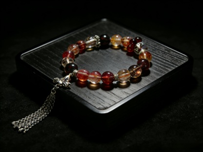 Five Elements Fire · Chi Yao Radiant Crystal Bracelet (Bright Blessing Style)