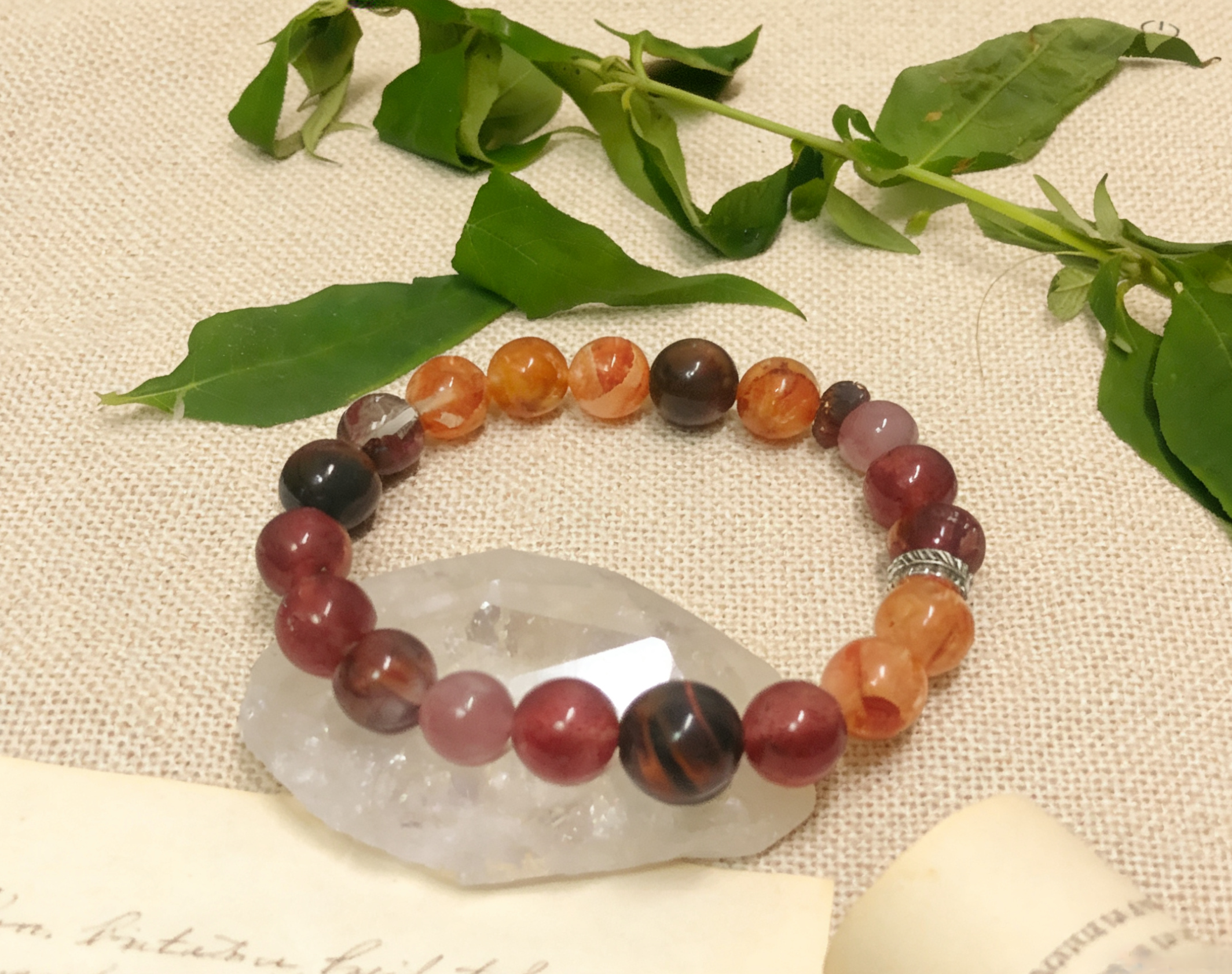 Zodiac Horse・Spiritual Crystal Bracelet - Exclusive to Leaping Destiny for Fortune Blessing, Natural Crystal Energy Bracelet