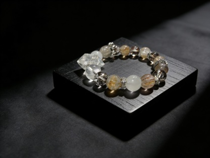 Yao Guang Five Elements Gold Element Crystal Bracelet