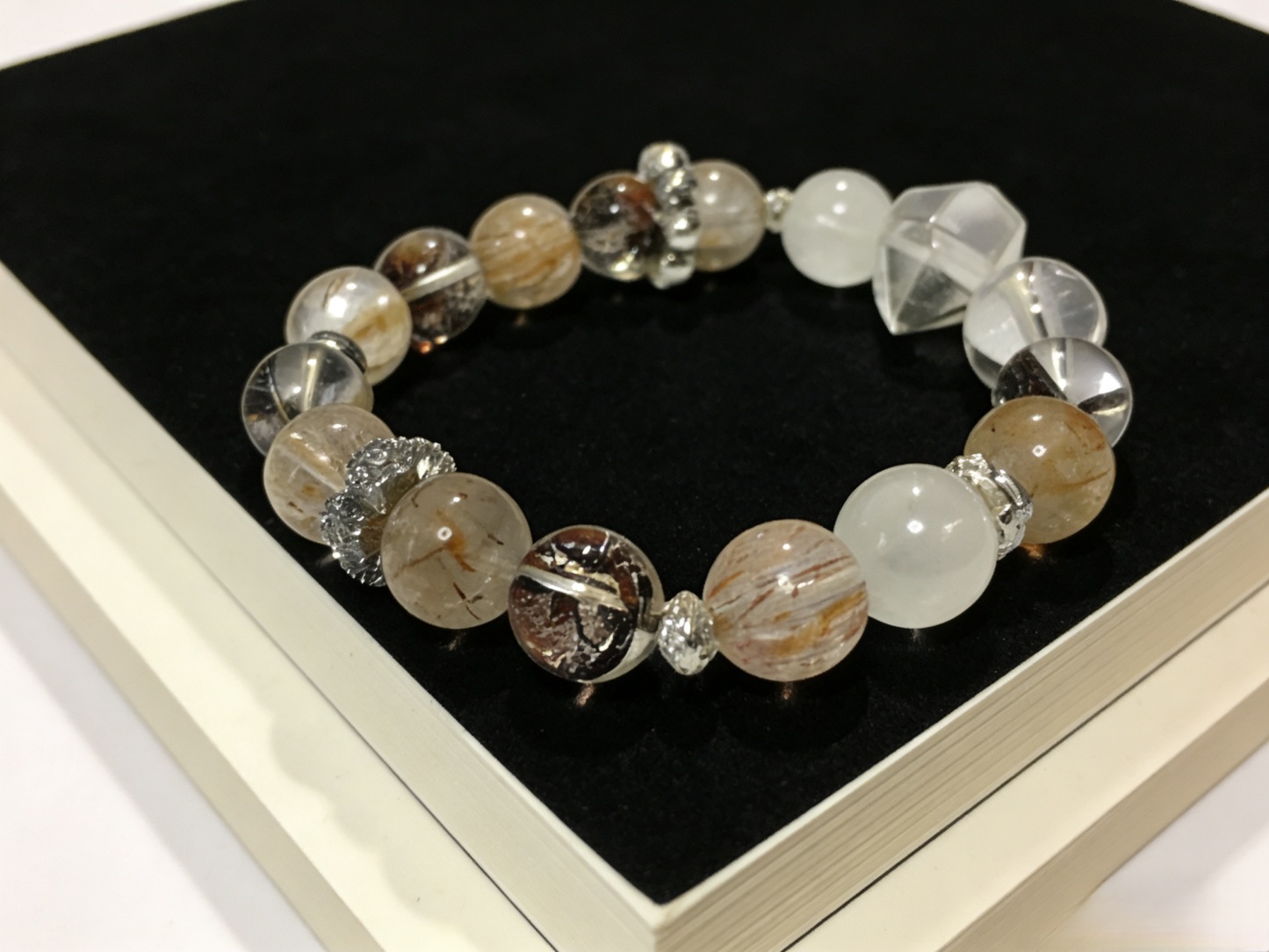 Yao Guang Five Elements Gold Element Crystal Bracelet