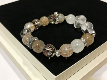 Yao Guang Five Elements Gold Element Crystal Bracelet