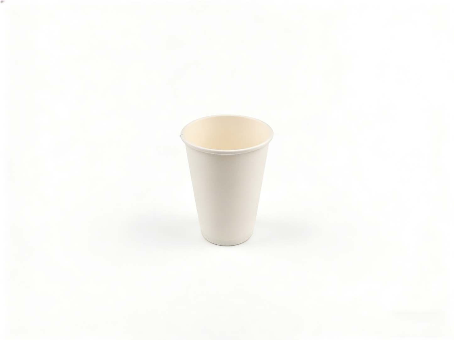 米白色 9×6×12.5cm 一次性纸杯 | 冷热饮通用 环保无异味 | 饮品外卖适用