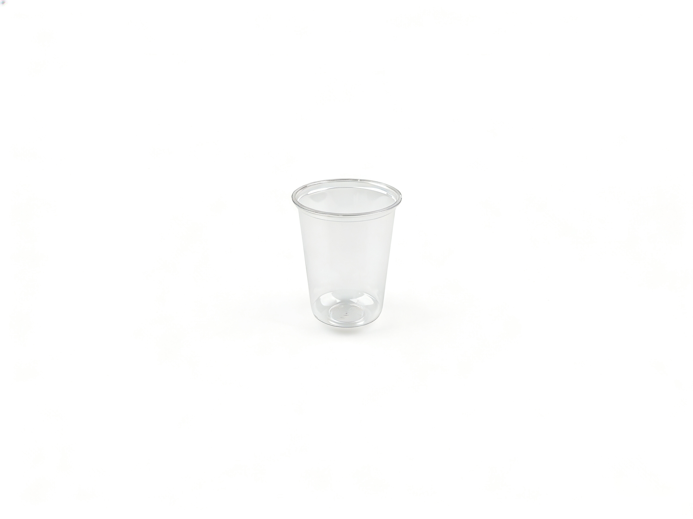 透明 9×6×13.5cm 塑料圆杯 | 大容量冷热饮通用 防漏耐摔 | 饮品外卖适用