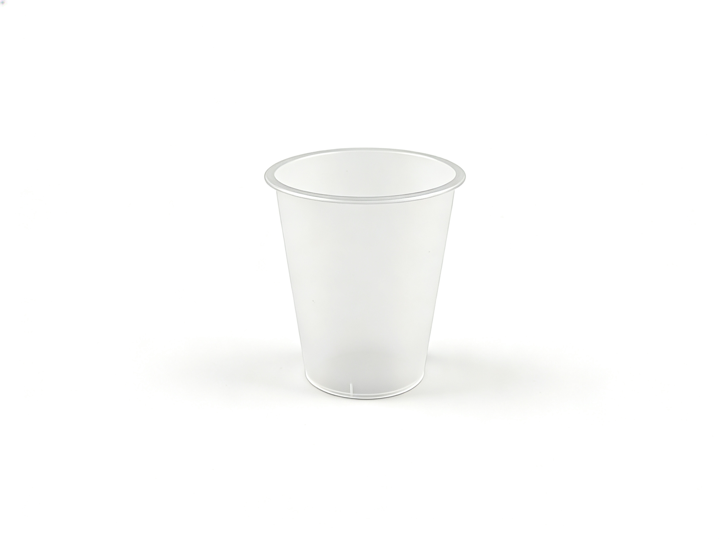 透明 9×6×9.5cm 塑料圆杯 | 中容量餐食 / 饮品通用 防漏耐握 | 外卖打包适用