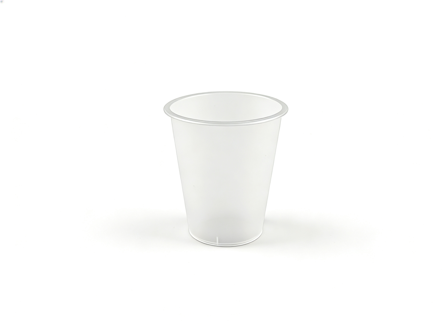 透明 9×6×9.5cm 塑料圆杯 | 中容量餐食 / 饮品通用 防漏耐握 | 外卖打包适用