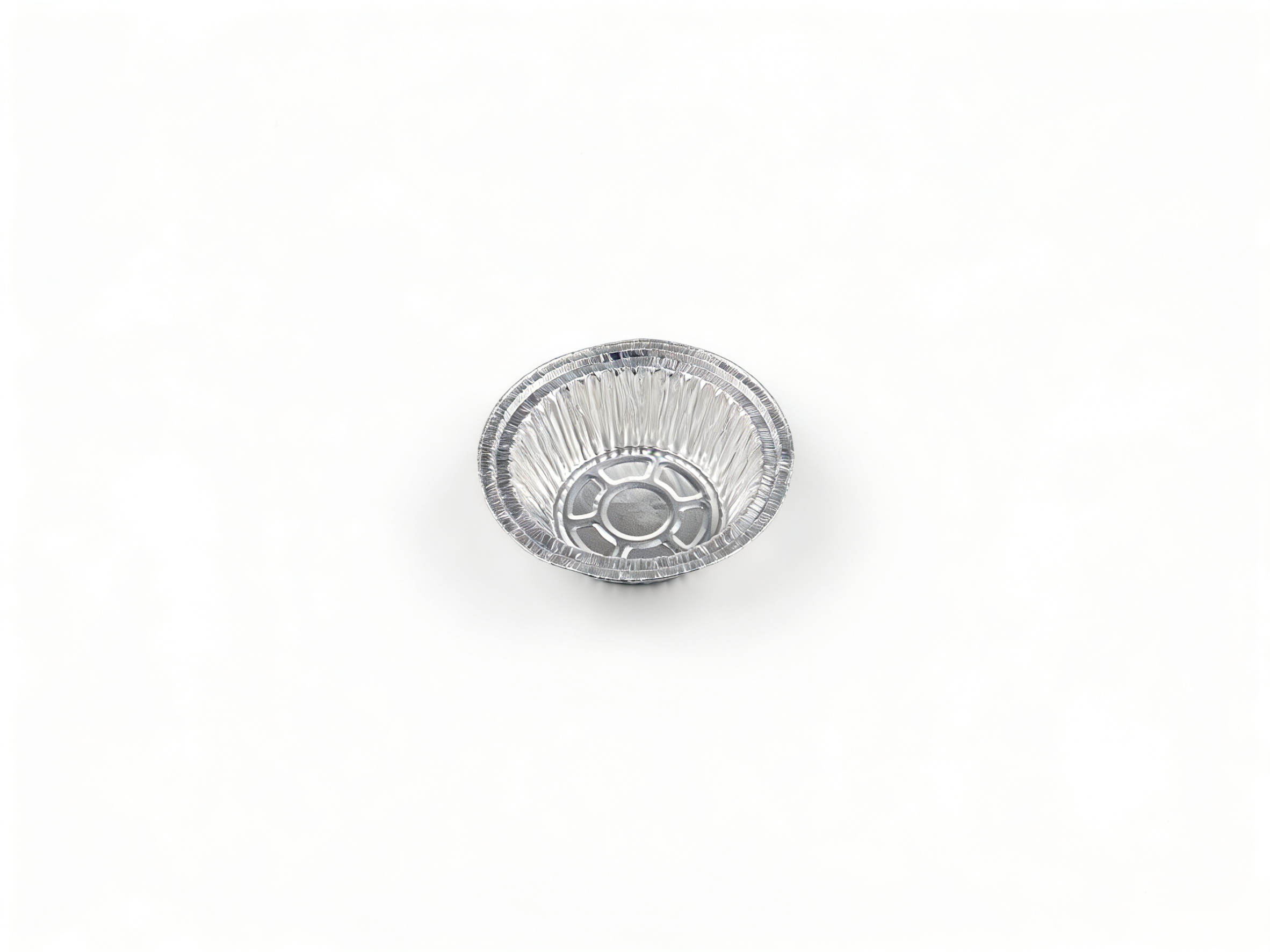 银色 18×10.5×6.5cm 铝箔圆碗 | 大容量餐食 / 汤品通用 耐热保温 | 外卖打包适用