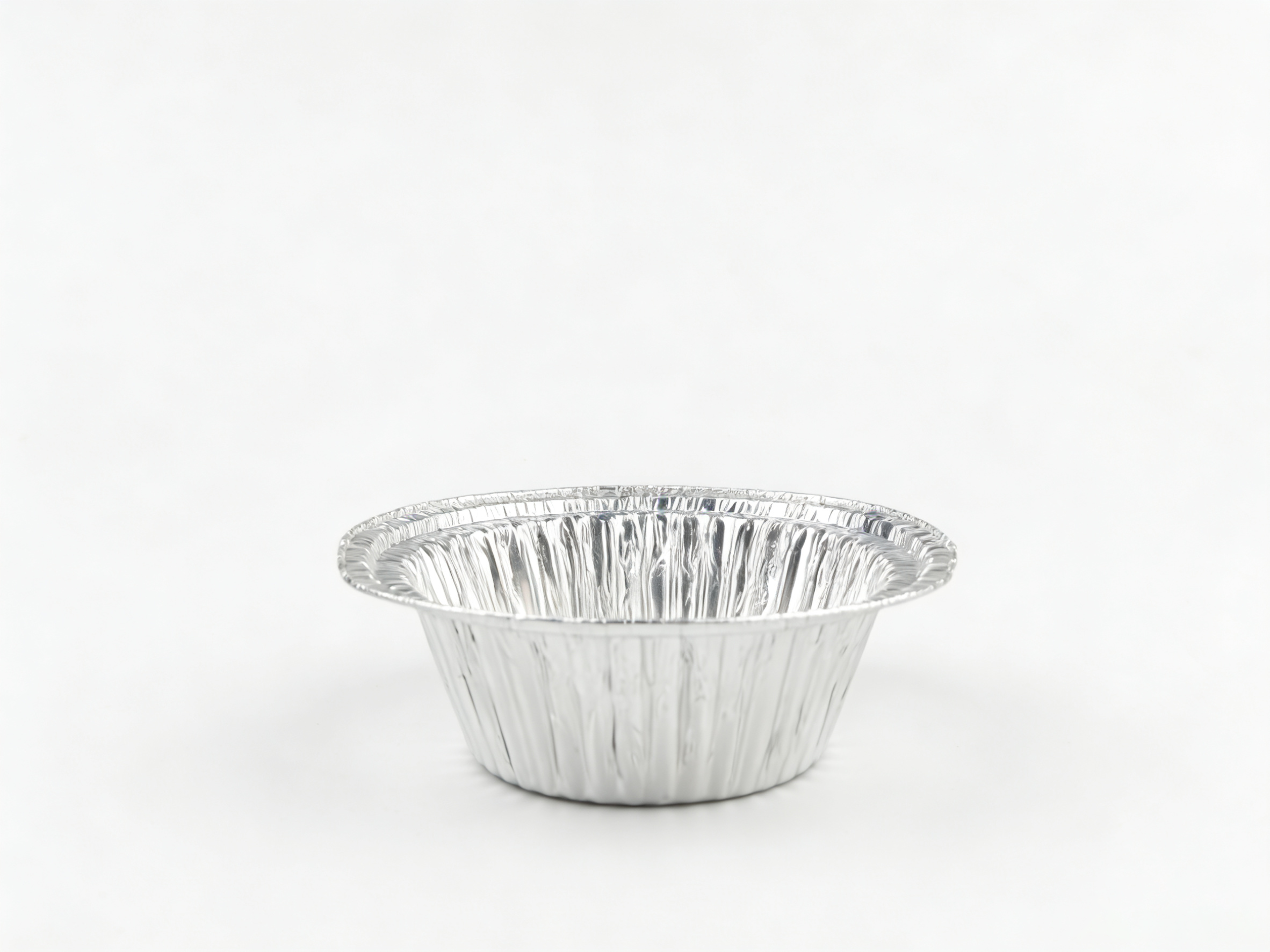 银色 18×10.5×6.5cm 铝箔圆碗 | 大容量餐食 / 汤品通用 耐热保温 | 外卖打包适用