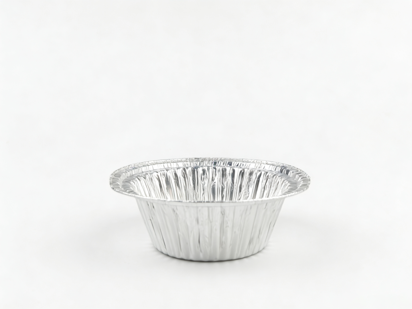 银色 18×10.5×6.5cm 铝箔圆碗 | 大容量餐食 / 汤品通用 耐热保温 | 外卖打包适用