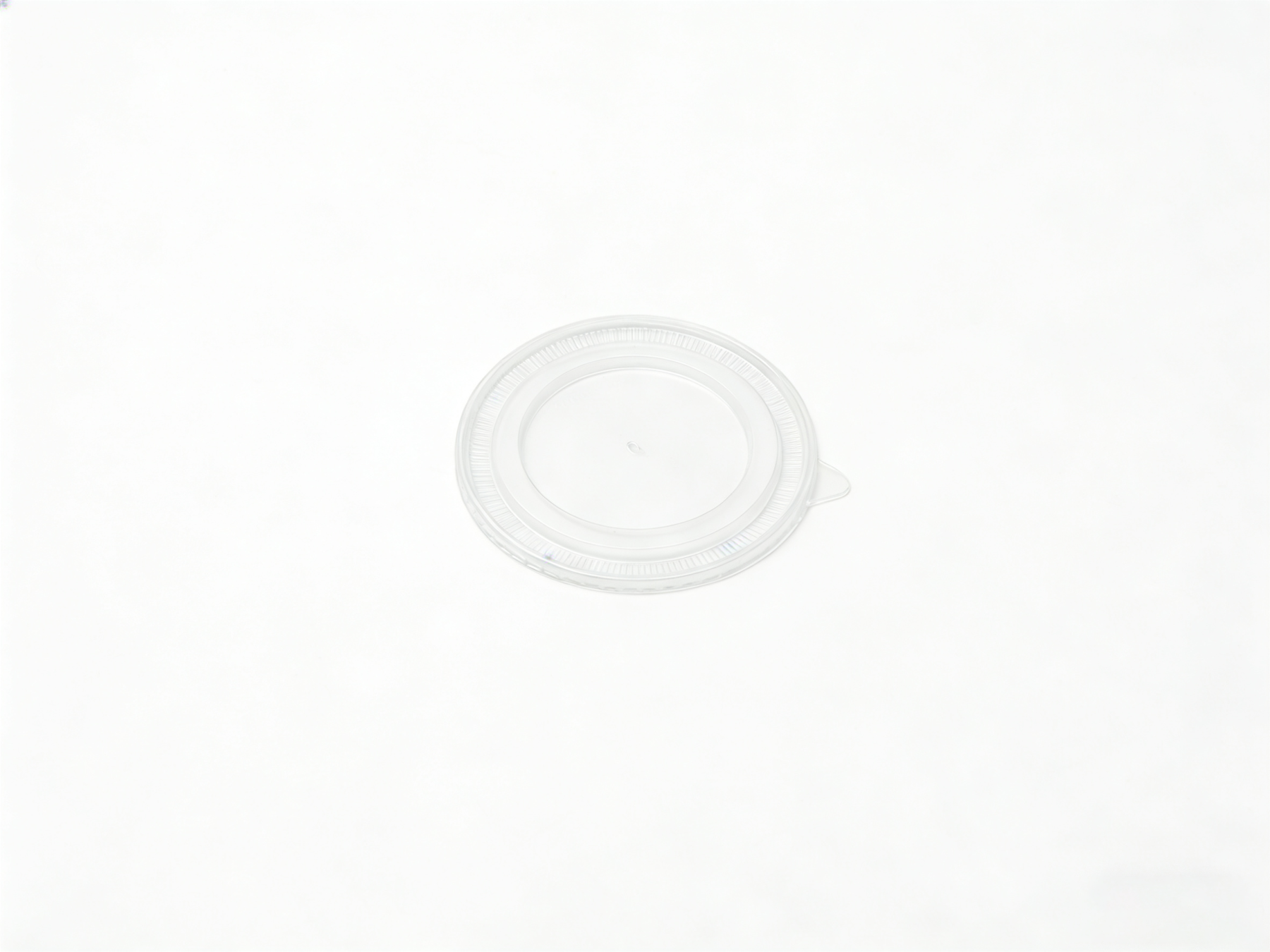 透明 16.5cm 圆形 PP 餐盒盖 | 密封防漏 适配圆碗餐盒 | 外卖餐食适用